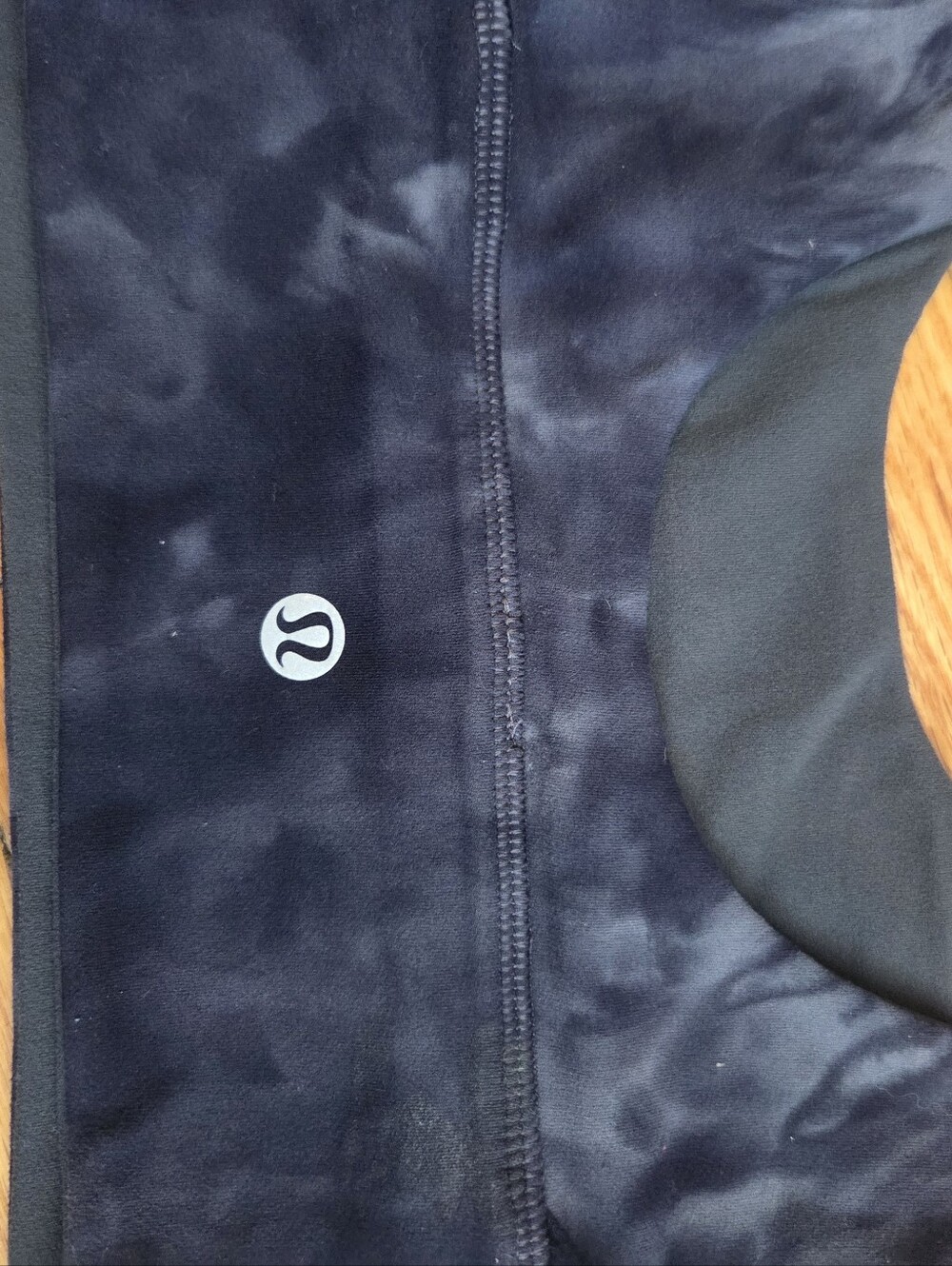 Lululemon Align Sports Bra Light Support Reversible Dark Gray Tie Dye Size 4 - Picture 6 of 8